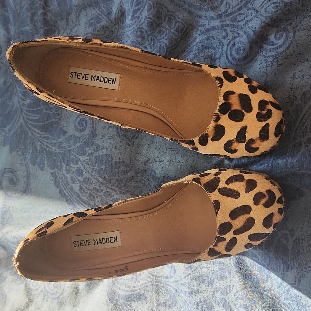 Steve Madden leopard play form shoe